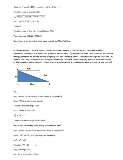 Image result for Class 9 Maths Chapter 12 Ex 12.2 Qus 8