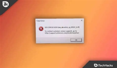 Solucionar el error de desarrollador 11153 de Call Of Duty Modern ...