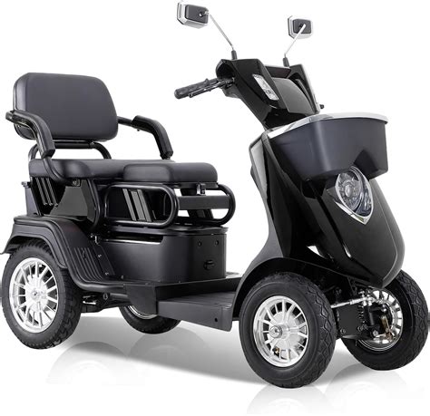 Amazon.com: Double Seat Electric Mobility Scooter | 60V 1000W Motor ...