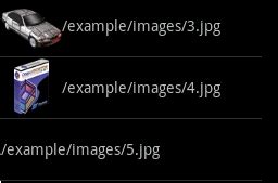 API Data Show in ListView Using AsyncTask 的图像结果