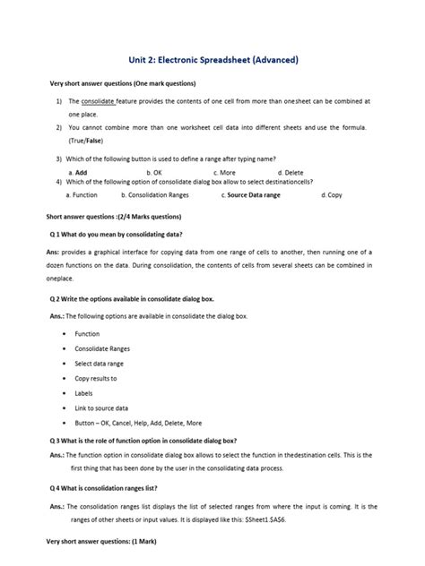 Image result for Computer PP2 Spreadsheet Questions