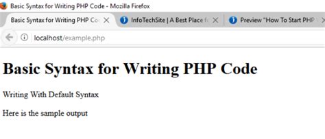 Image result for Basic PHP Script