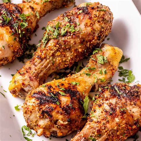 Grilled Chicken Drumsticks - The Big Man's World