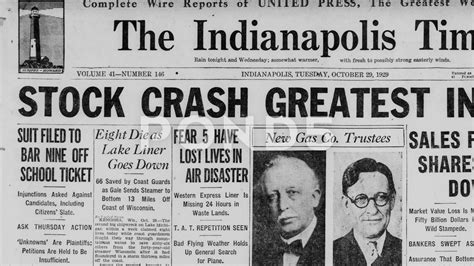 What Happen When The Stock Market Crash In October 1929 at Brenda Marston blog