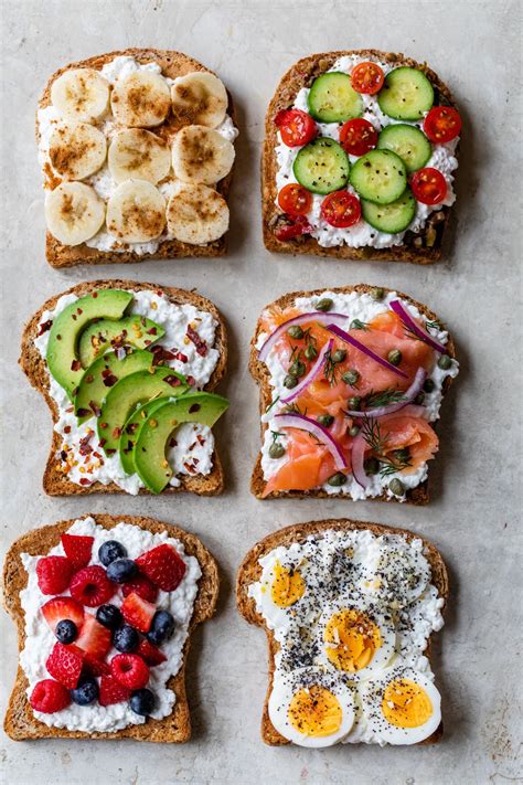 Quick Cottage Cheese Breakfast Toast