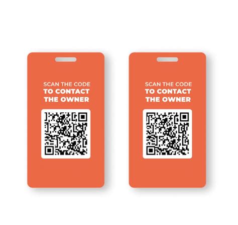 Private & Anonymous Lost-And-Found QR Code Recovery Labels, Stickers ...