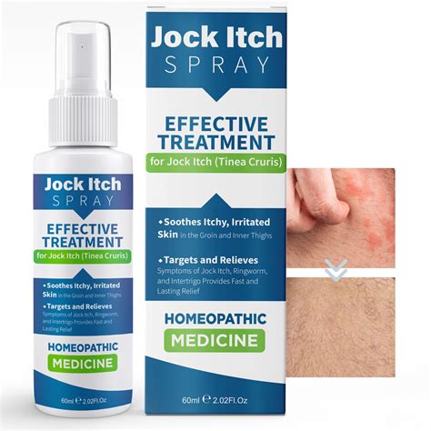 Terramed Just Think Comfort Jock Itch Spray | Fast-Acting Itching Relief for Groin & Inner Thigh ...