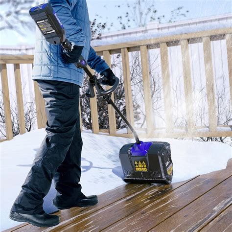 Kobalt 40-volt Max 12-in Single-stage Push Battery Powered Snow Shovel ...