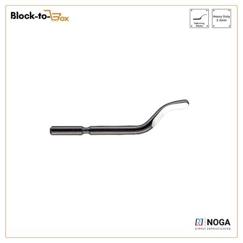 Noga Deburring Blades for Heavy Duty(3.2mm) – Blocktobox Online ...