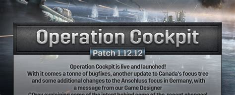 Hearts of Iron 4: Operation Cockpit Update - Balance changes and more