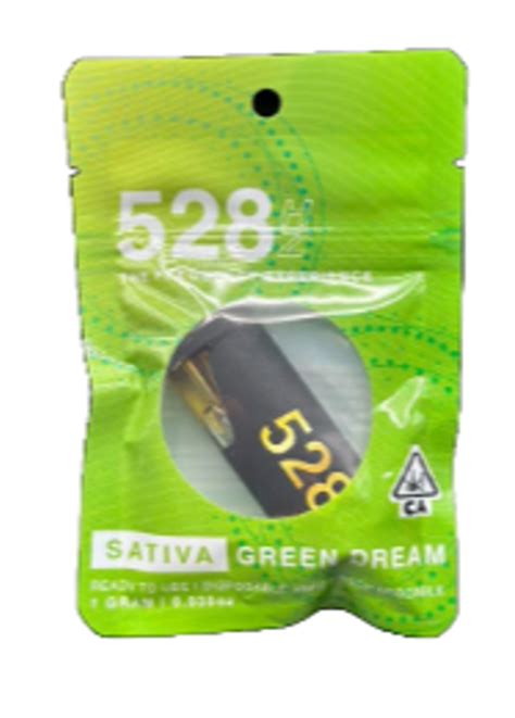 Buy 528 - Green Dream - Disposable - 1 Gram at Greenstone