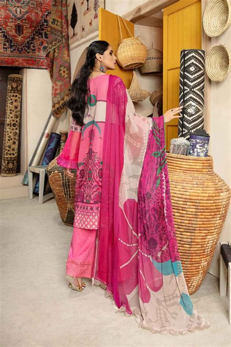 Bin Rashid Lawn Chikankari Pakistani Pink Suits Collection – Stilento