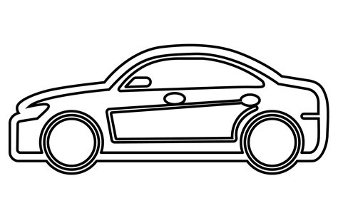 Outline Of Car
