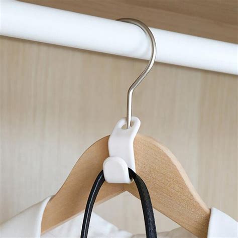 Clothes Hanger Connector Hooks For Closet Space Savers And Organizer ...