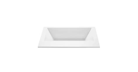 MTI Baths S175-WH-DI Metro 3 67" Drop-In Acrylic Soaking Tub with ...