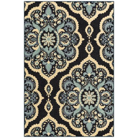 Maples Rugs Vivian Traditional Bedroom Area Rug for Indoor, 3'4" x 5 ...