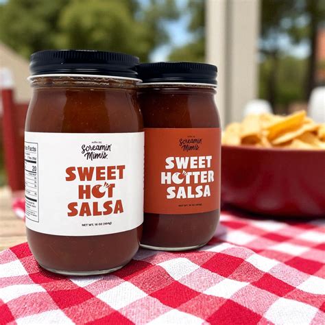 Screamin’ Mimi’s Sweet Hot or Sweet Hotter Salsa – 16 oz (Made in Kentucky) | A Taste of Kentucky