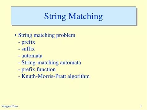Image result for String Matching Example