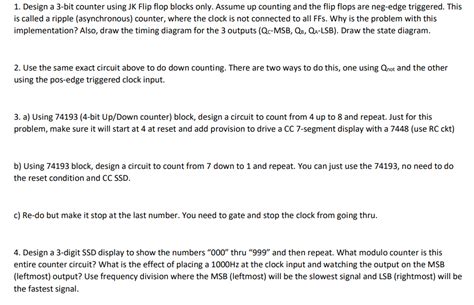 Image result for Design a Three Bit Up Counter Using J K Flip Flops