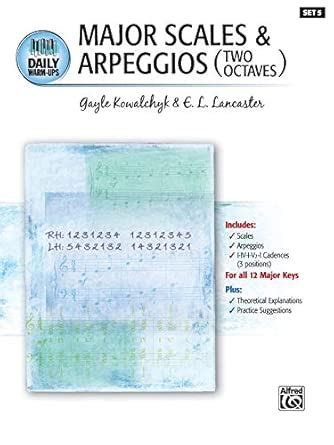 Buy Daily Warm-ups: Major Scales & Arpeggios Two Octaves (5) Book ...