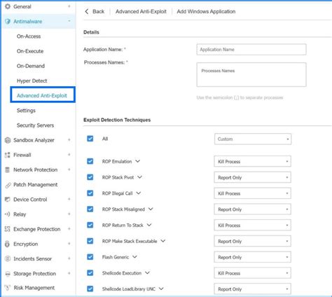 Administrative Exploit Protection 的图像结果