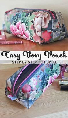 Image result for How to Make a Boxy Pouch Tutorial