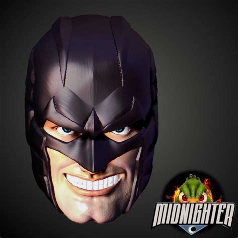 📚 Midnighter Head・ STL File for 3D printing・Cults