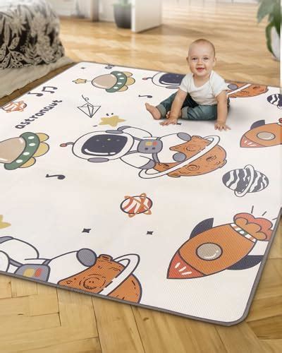 Buy AYSIS Play Mat Baby Double Sided Waterproof Baby Mat Carpet Crawl ...