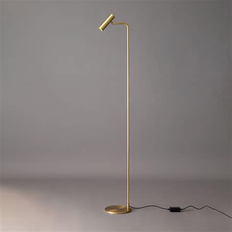Lampada da terra Torris L 7,9 "x A 57,4" / L 20 cm x A 146 cm-Oro-Spina ...
