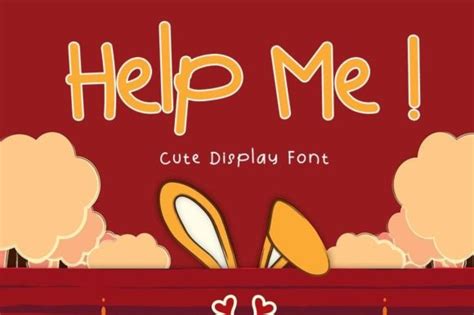Image result for Help Me Font