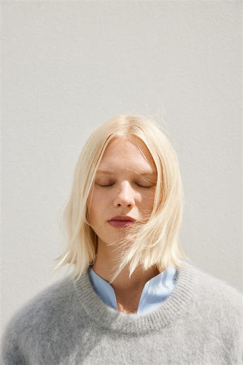 - Oversized Mohair-Blend Sweater - Light gray - Ladies | H&M US