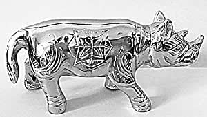 Jaz o ride Chrome Rhinoceros Bike Front Fender Decorative Emblem + Jaz ...