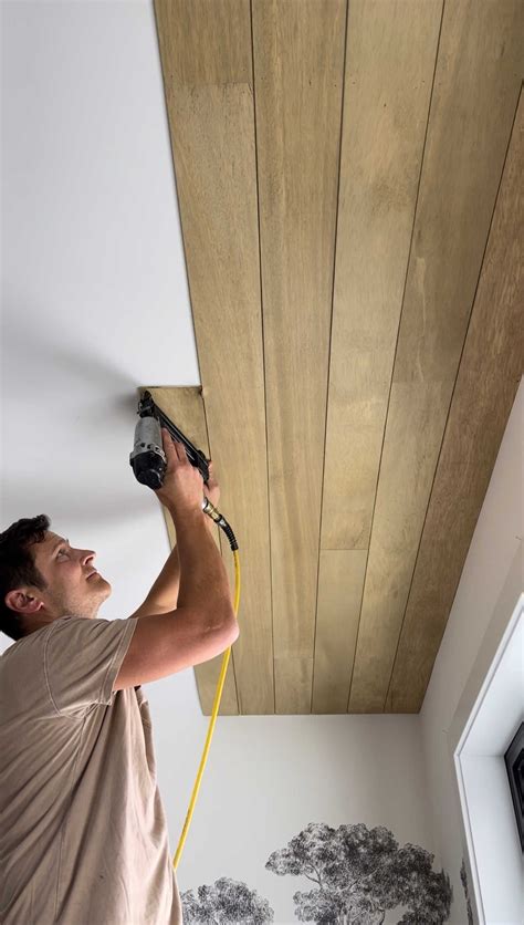 Diy wood plank ceiling – Artofit