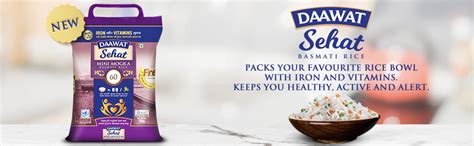 Daawat Sehat/Rozana Basmati Rice Mini Mogra, 5kg : Amazon.in: Grocery ...