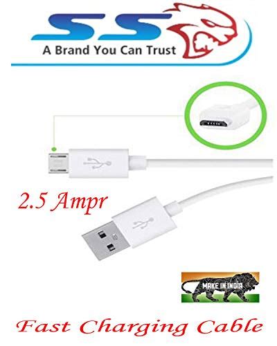 SS 2.5 AMPR Fast Charging Cable : Amazon.in: Electronics