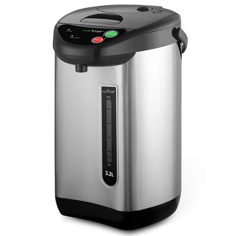 NutriChefKitchen Hot Water Urn Pot Insulated Stainless Steel,Auto ...