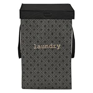 Heart Home Foldable Laundry Basket for Clothes | Laundry bag With Lid ...