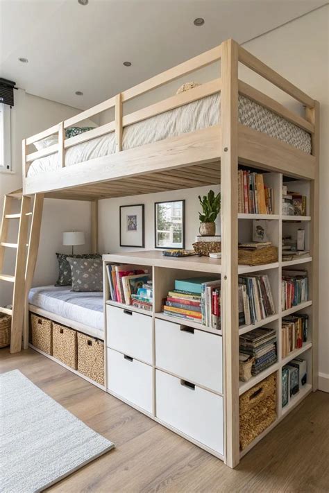 9+ Stylish College Dorm Loft Bed Ideas