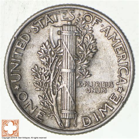 Razor Sharp 1941 Mercury Liberty Dime - 90% Silver - Stunning in High ...