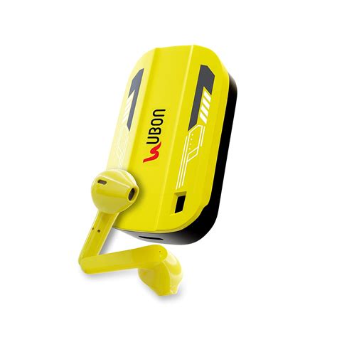 UBON BT-335 Ninja TWS Earbuds with Mic, Playback Up to 30 hr Touch ...