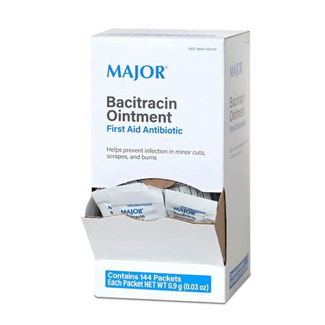 Major Bacitracin Ointment First Aid Antibiotic: 0.9g India | Ubuy