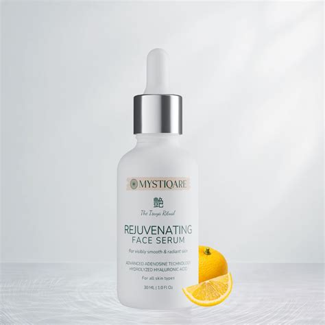 Rejuvenating Face Serum with Actives for Glow & Repair – Mystiqare