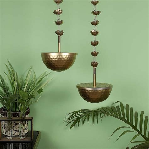Buy Handmade Hanging Lobaan Urli | Set of 2 Online On Zwende