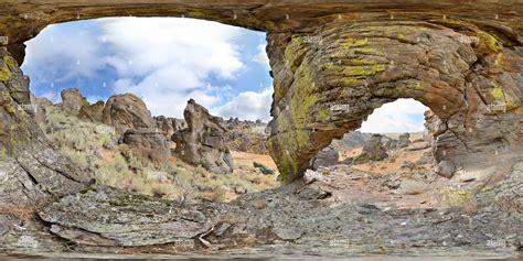 360° view of Natural Arch, Gooding City of Rocks, Idaho, USA - Alamy
