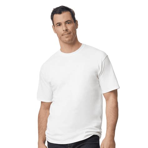 Gildan Men's Big & Tall T Shirt Single Value White Pack, No Boundaries ...