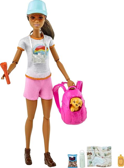 Buy Barbie Wellness Doll Playset with Brunette Doll with Puppy, Barbie ...