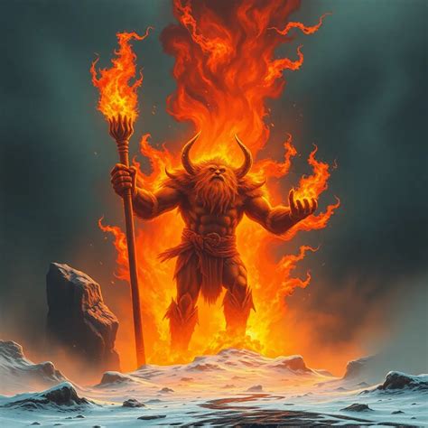 Surtr: The Fiery Giant of Muspelheim and His Impact on Mythology ...