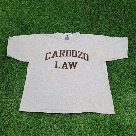 Champion Vintage Cardozo Law Shirt XL 24x26 Champion Y2K | Grailed