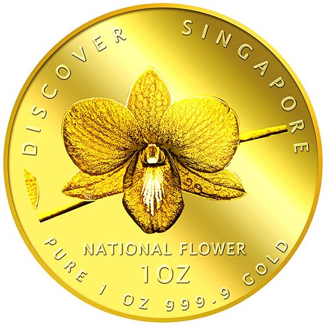 Singapore Gold National Flower 2013 - Vanda Miss Joaquim - Circulated ...