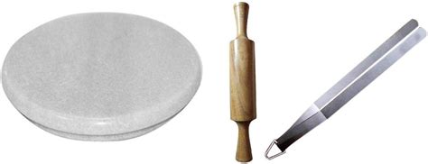 Buy Jaipur Ace Indian Green Marble Chakla/Rolling Pin Board/Roti Maker ...